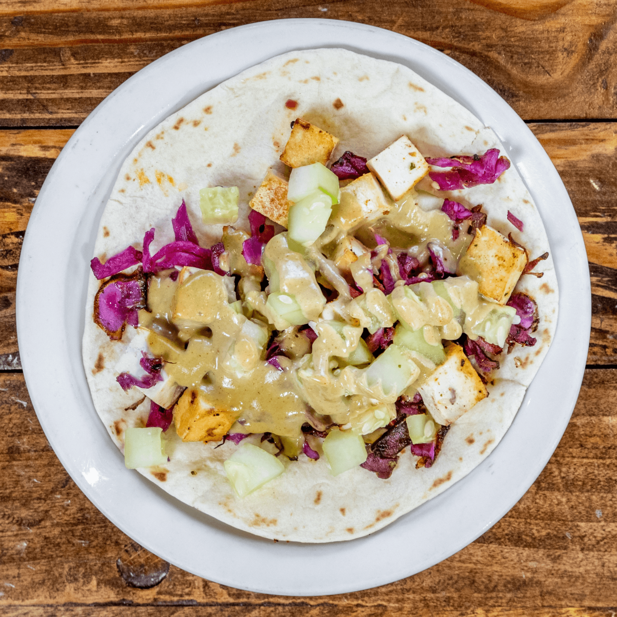 Taco - Thai Chicken.