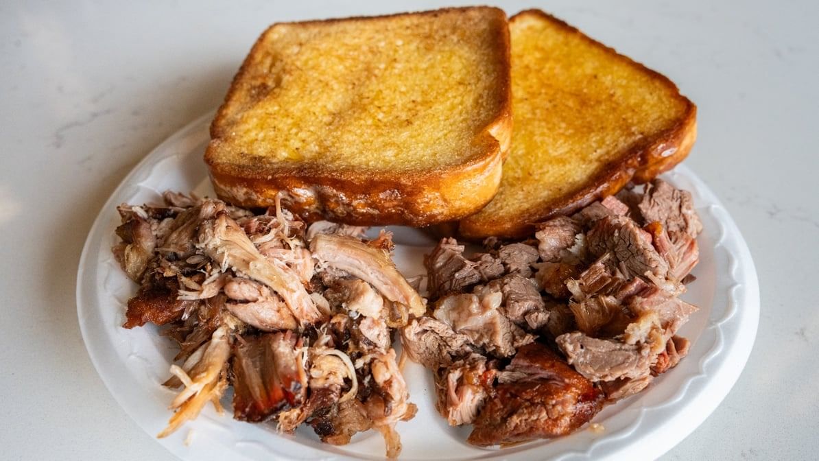 Two Meat Sandwich Only.