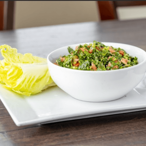 Vegan Fattoush Bowl.