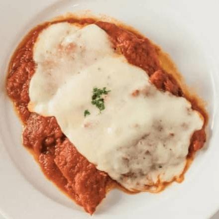 Eggplant Parmigiana.