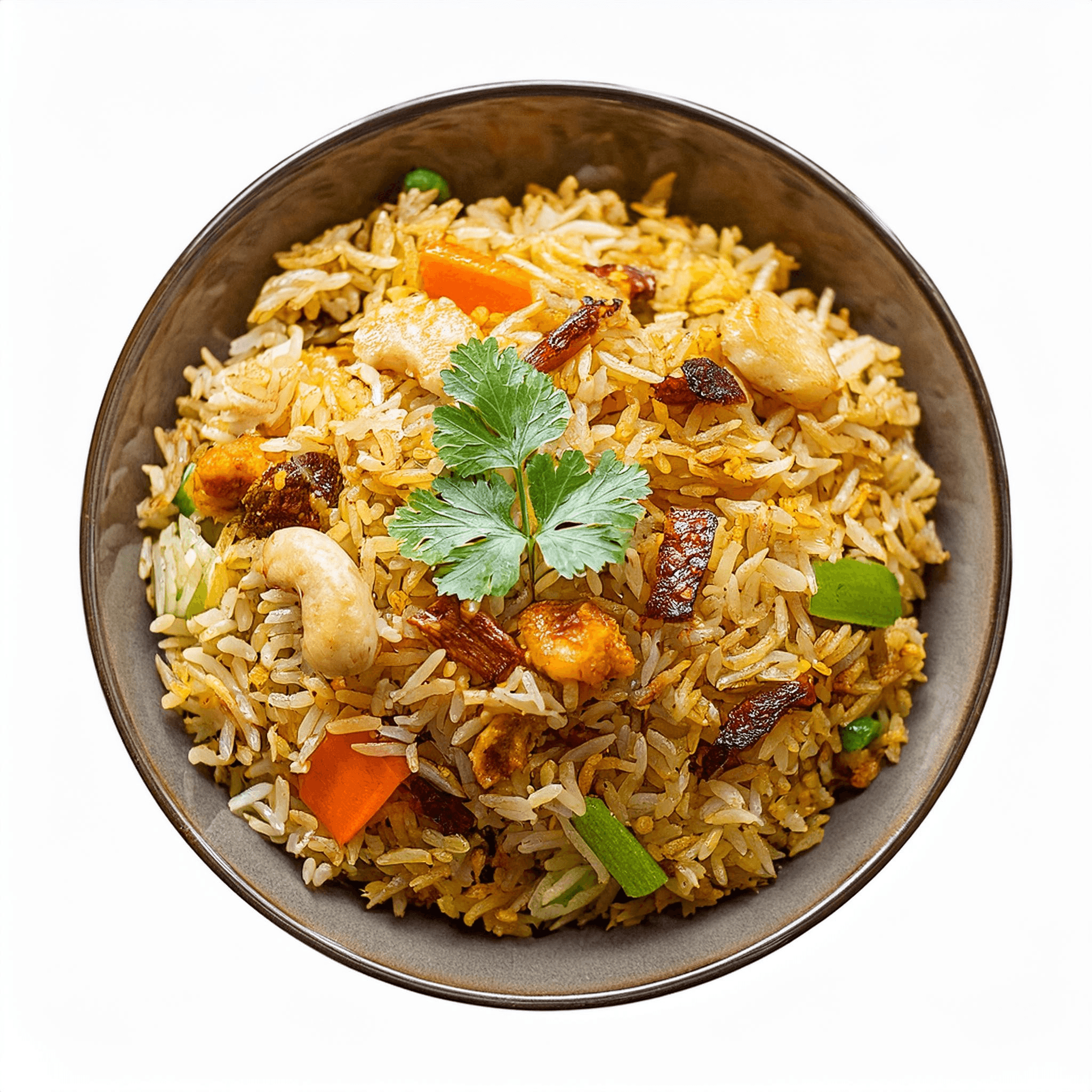 VEGETABLE BIRYANI.