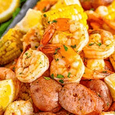 Boiled Shrimp.