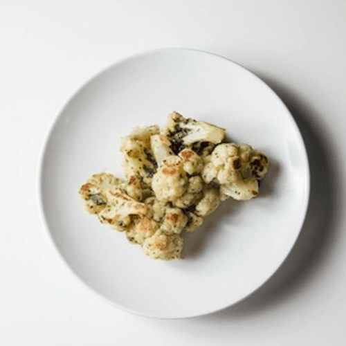 Roasted Cauliflower - Reg side.