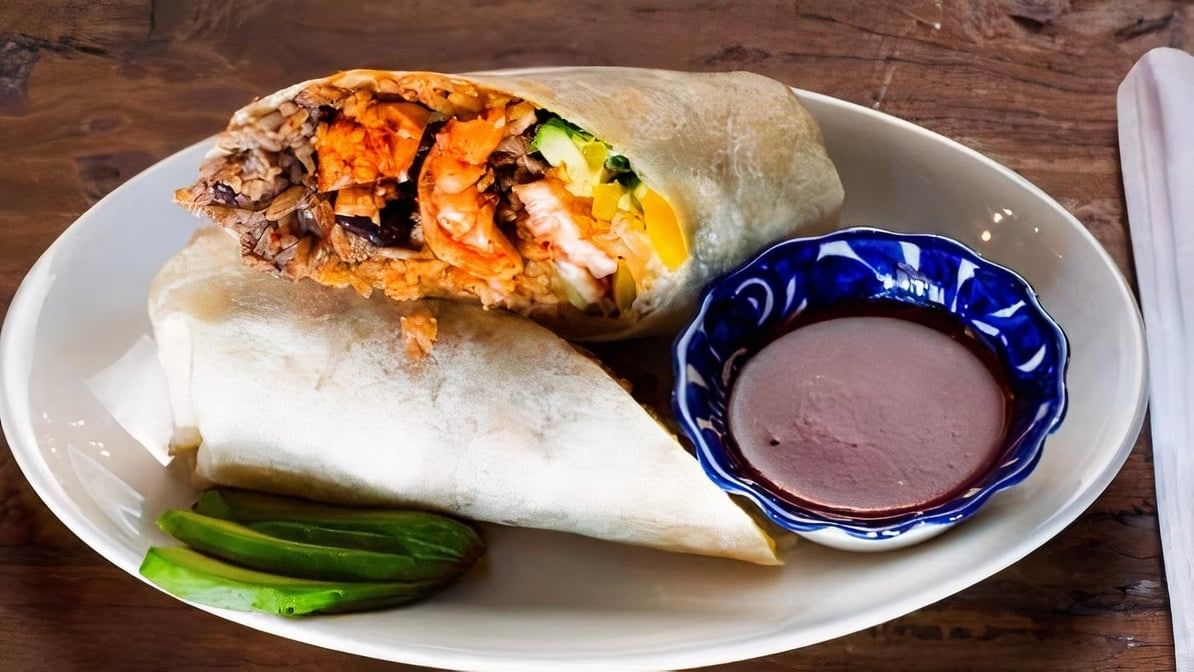 Satisfy Your Cravings with Surf and Turf Burrito