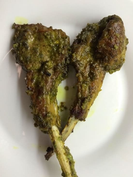 Lamb Chops Hariyali (Tender Lamb Chop)🌶️.