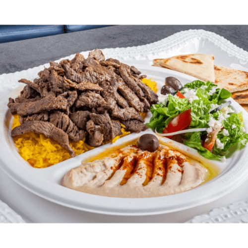 Beef Shawarma Plate.