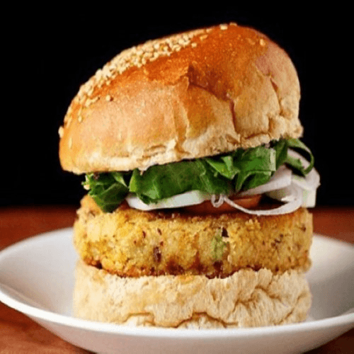Burger - Roasted Beet and Chickpea Burger