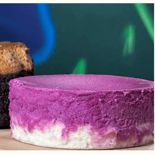 Ube Cheescake.