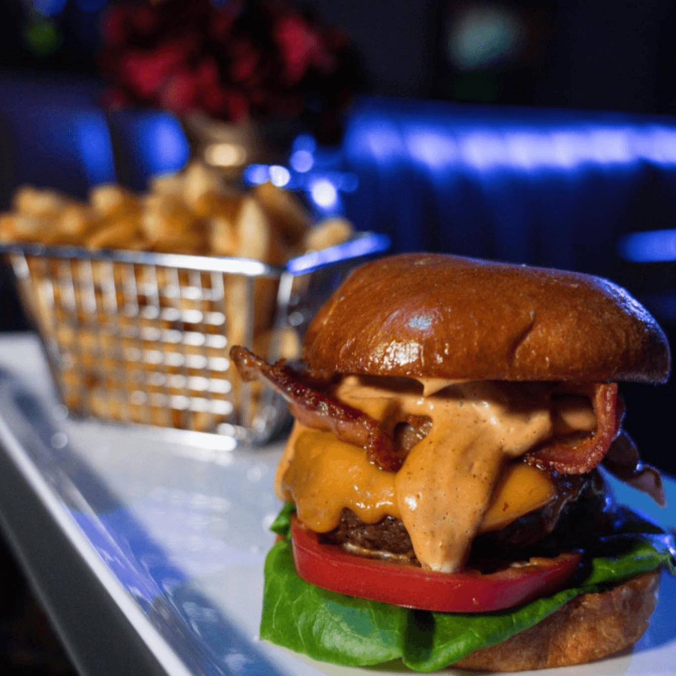 Silk Burger & Fries.