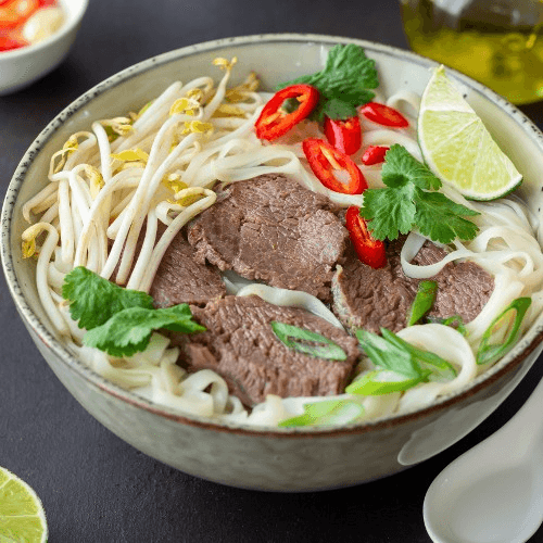 Pho with Choice of Beef Cuts.