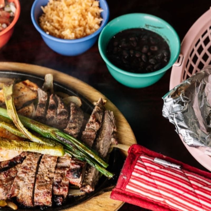 Fajitas Surf & Turf.