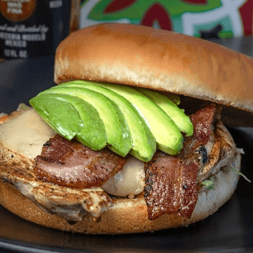 Spicy Chicken Burger.