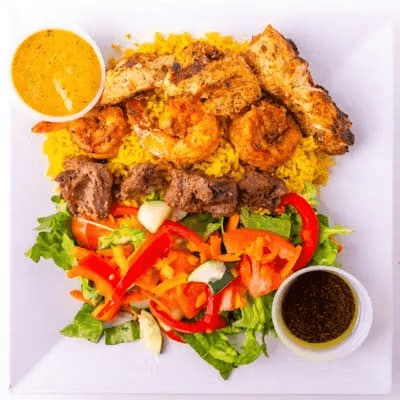 Bowl of Greens Trio Dish.