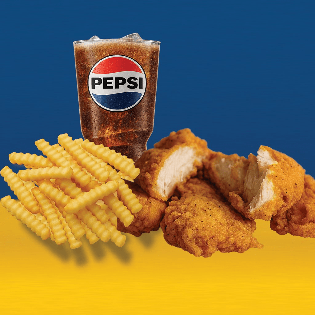 19. 3pc. Chicken Strips Combo.