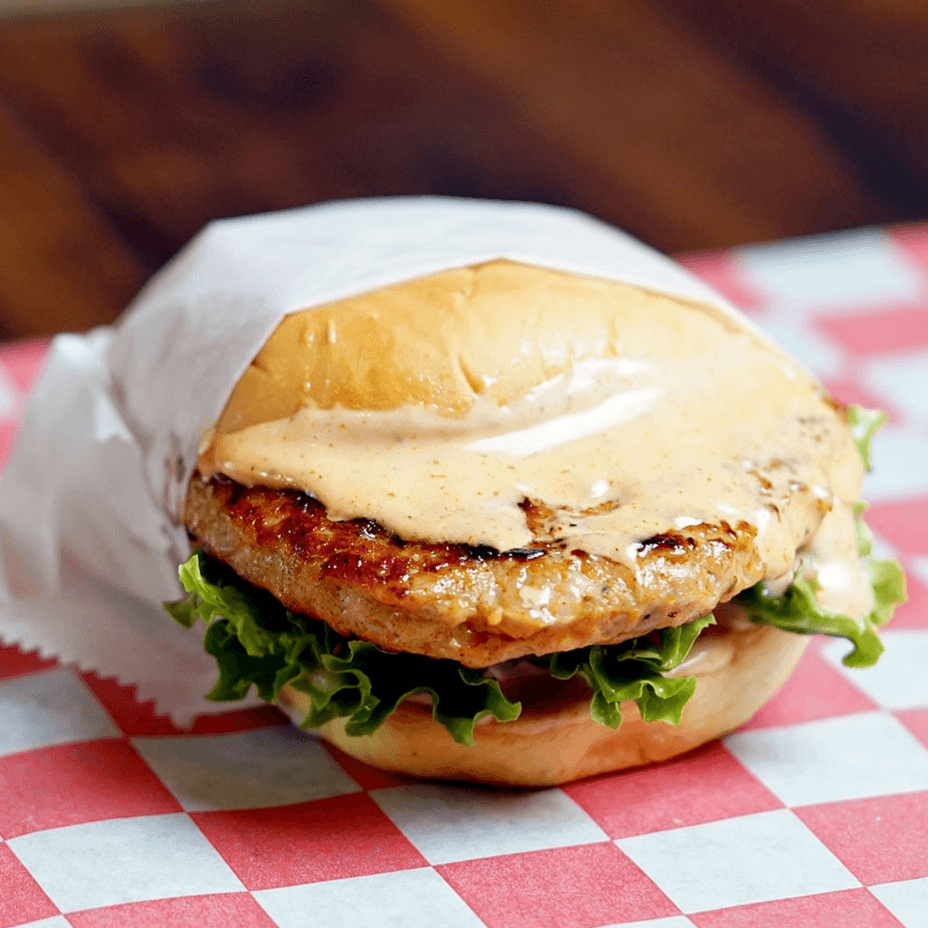 Grilled Chicken Burger.