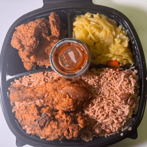 Fried Chicken Meal.