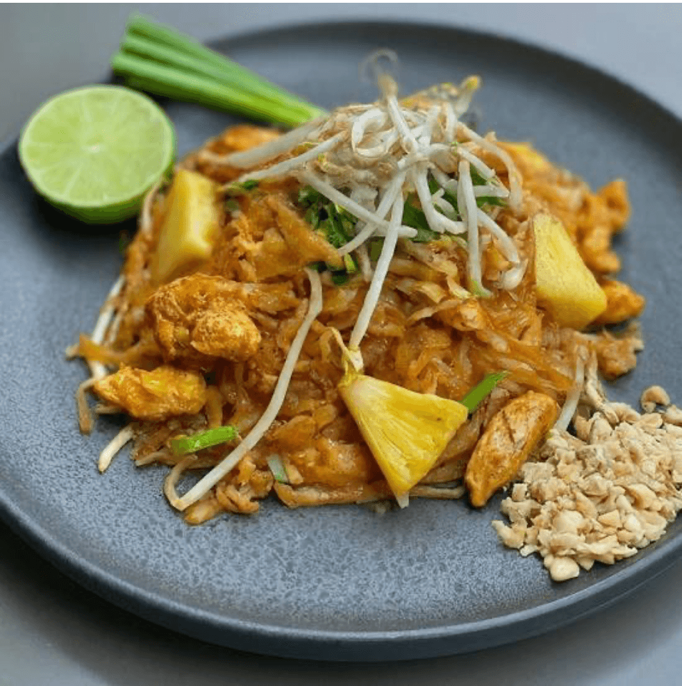 Pineapple pad thai.