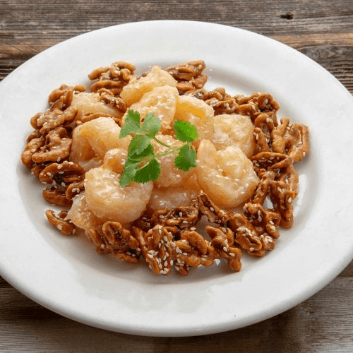 Honey Walnut Shrimp with Mayonnaise Sauce 西汁核桃蝦