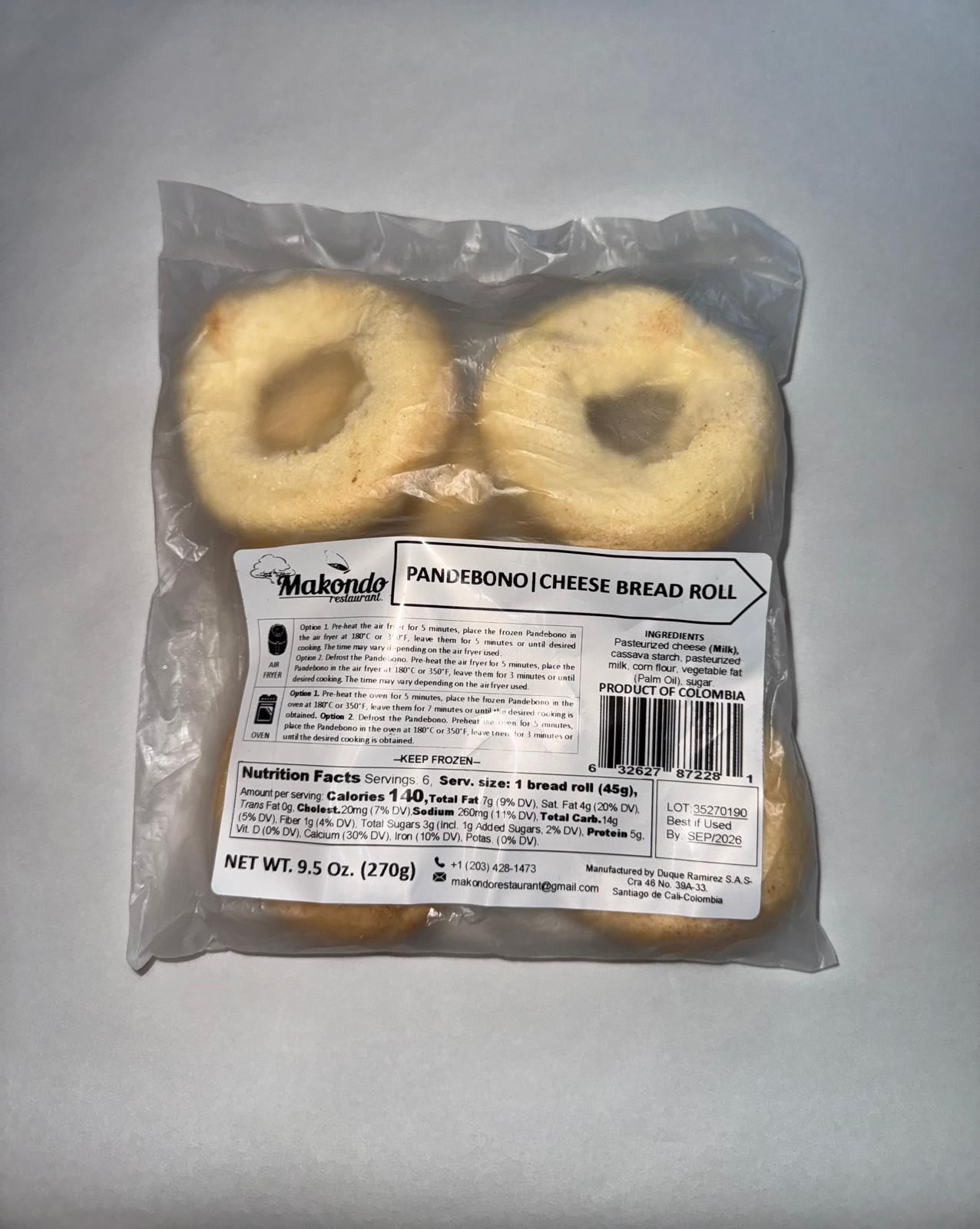 Pandebono Caleño X 6 Und.