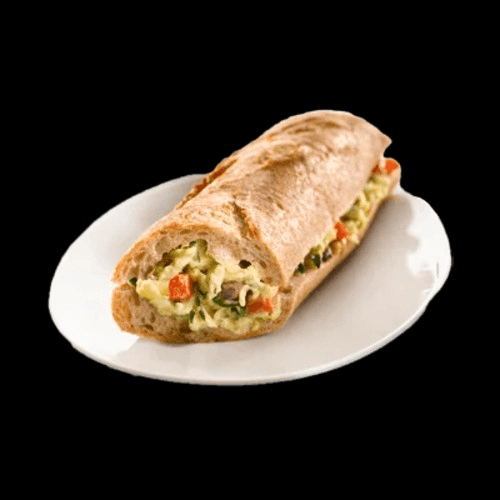 Ham & Fresh Tomato Stuffed Bread.