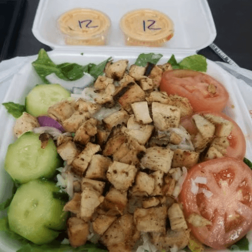 Grilled Chicken Salad.