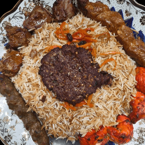 Kabul Combo Unto 2 & 1 Appetizer.