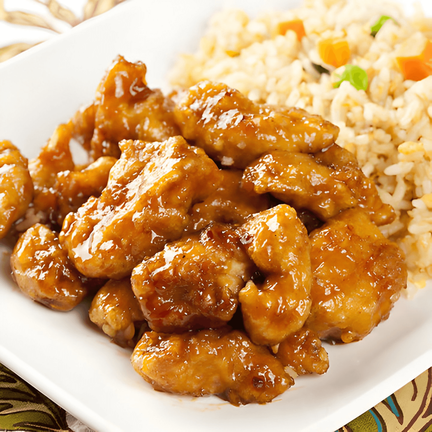 Sesame Chicken for $7.50
