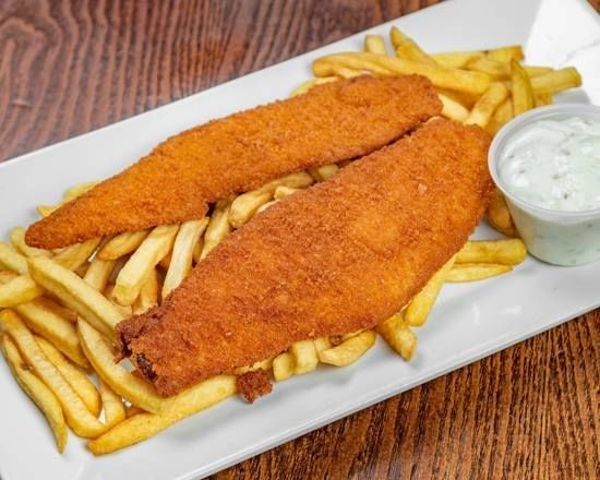 Fish And Chips.