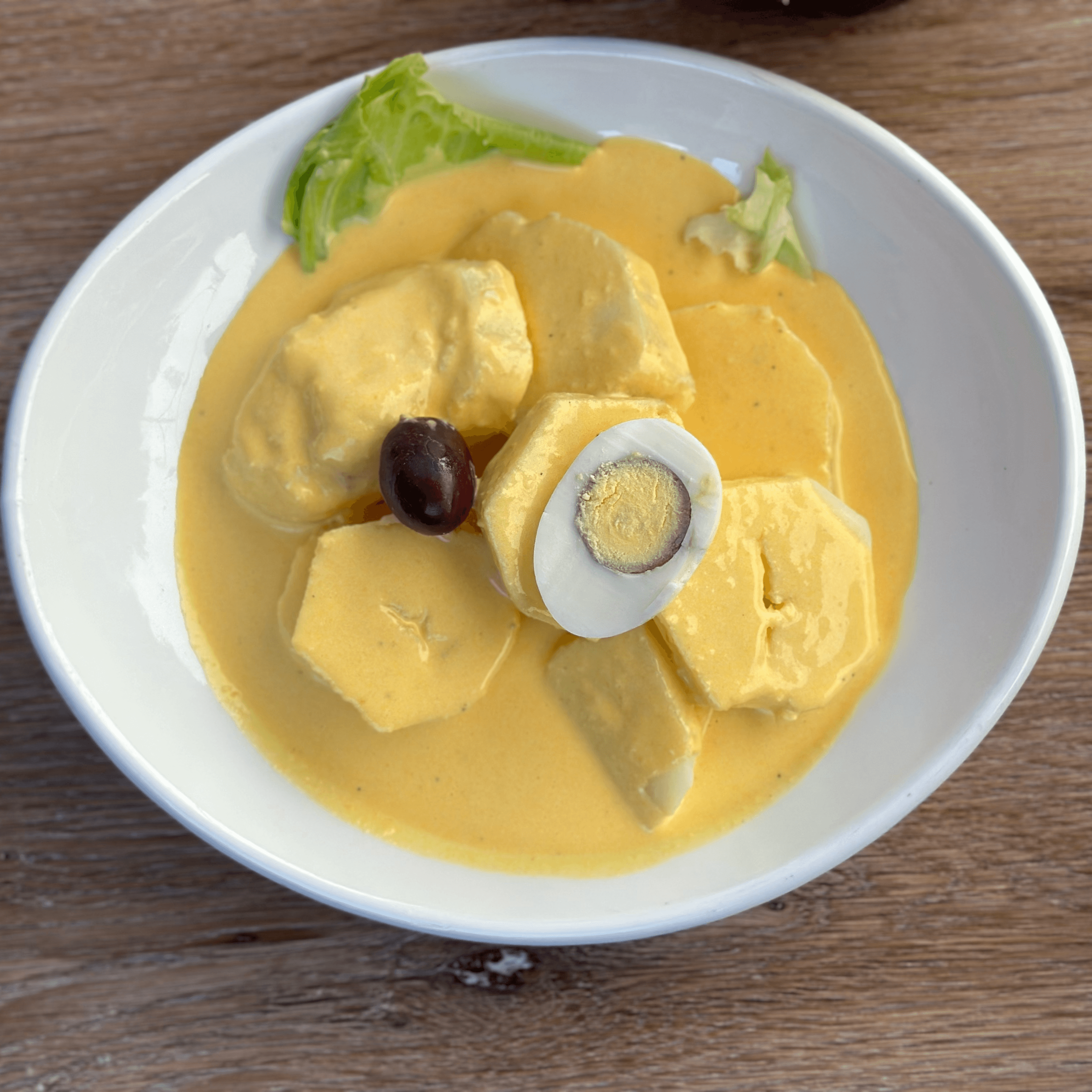 Papa a La Huancaina.