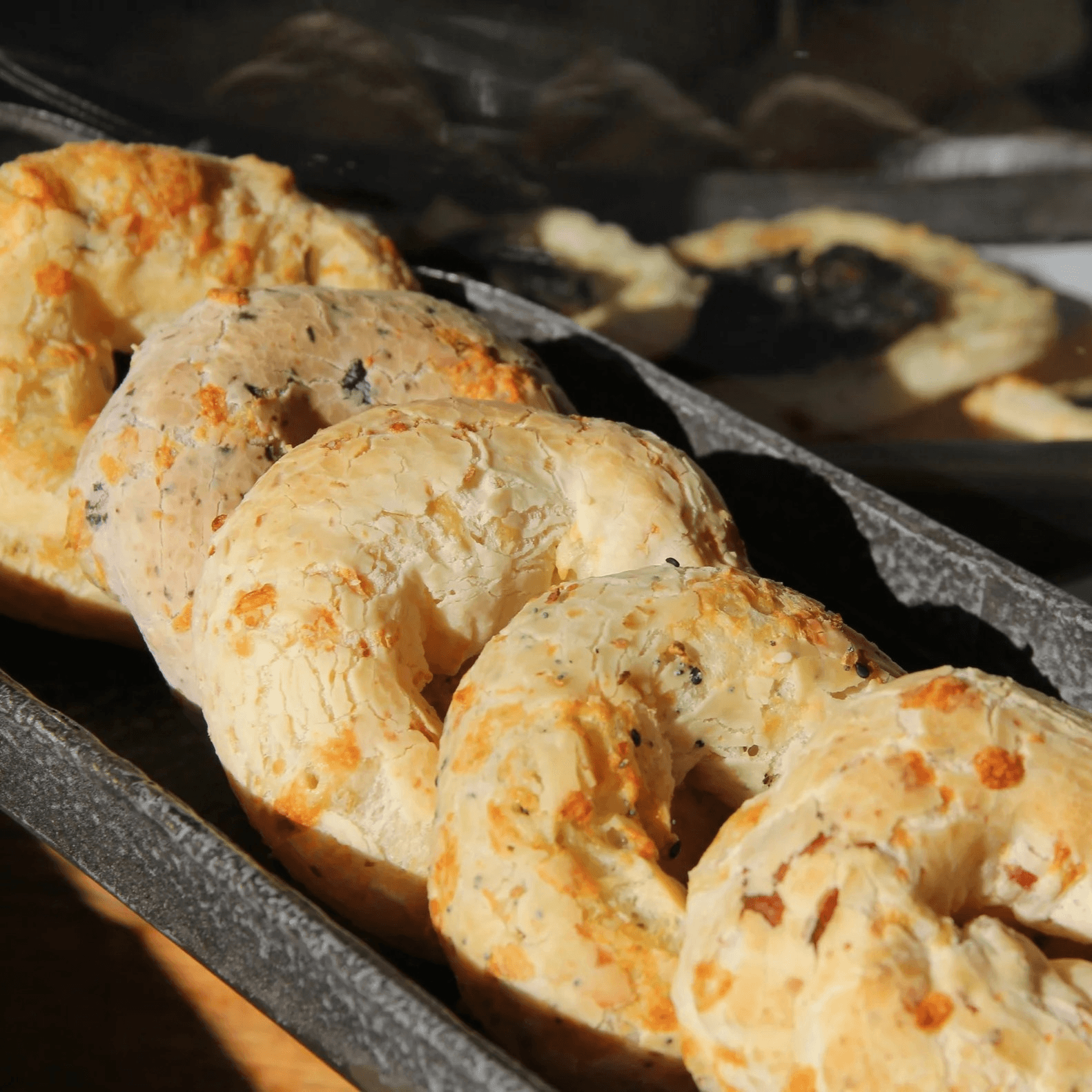 Cheesebread Bagel - Everything.