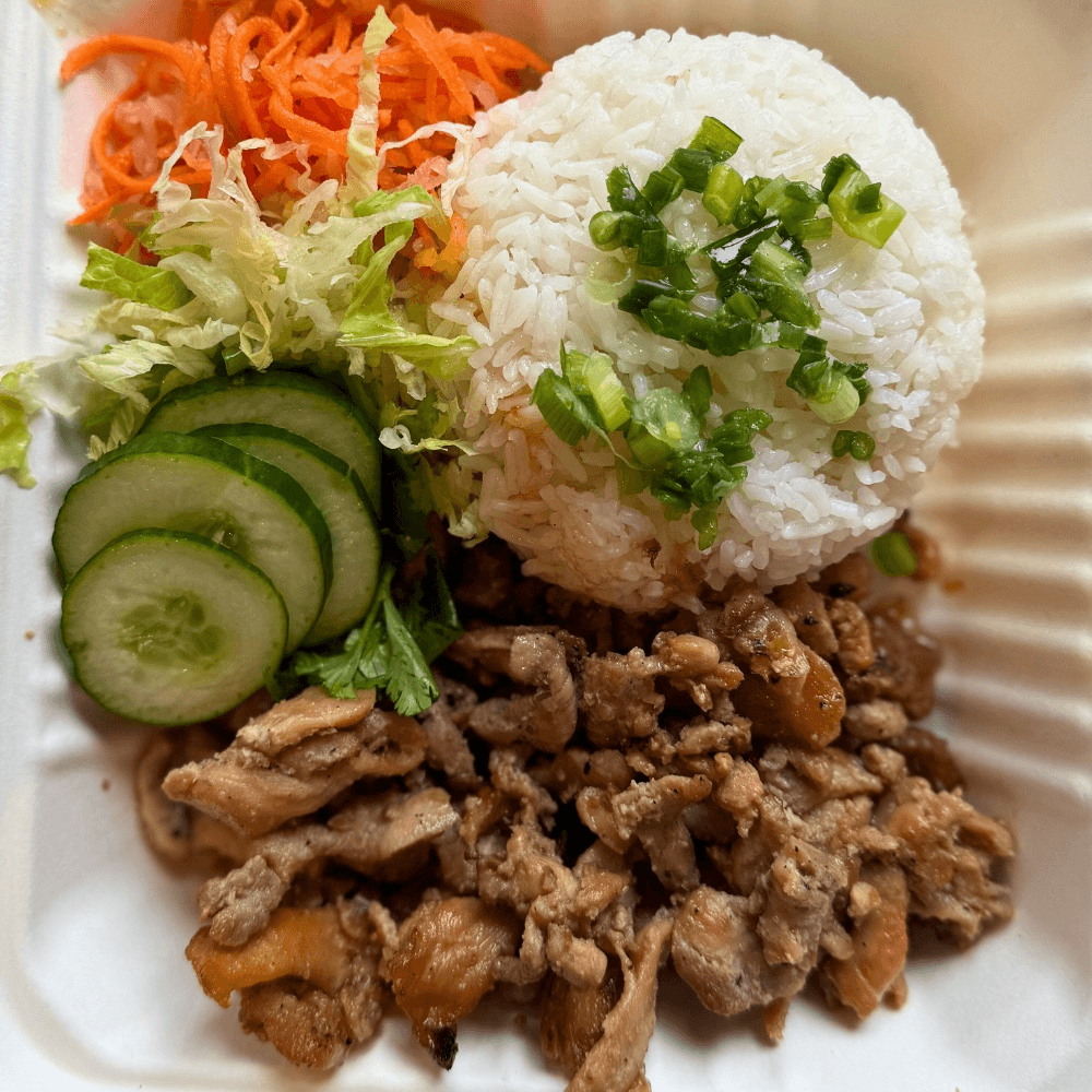 Flame Grilled Chicken Bowl.