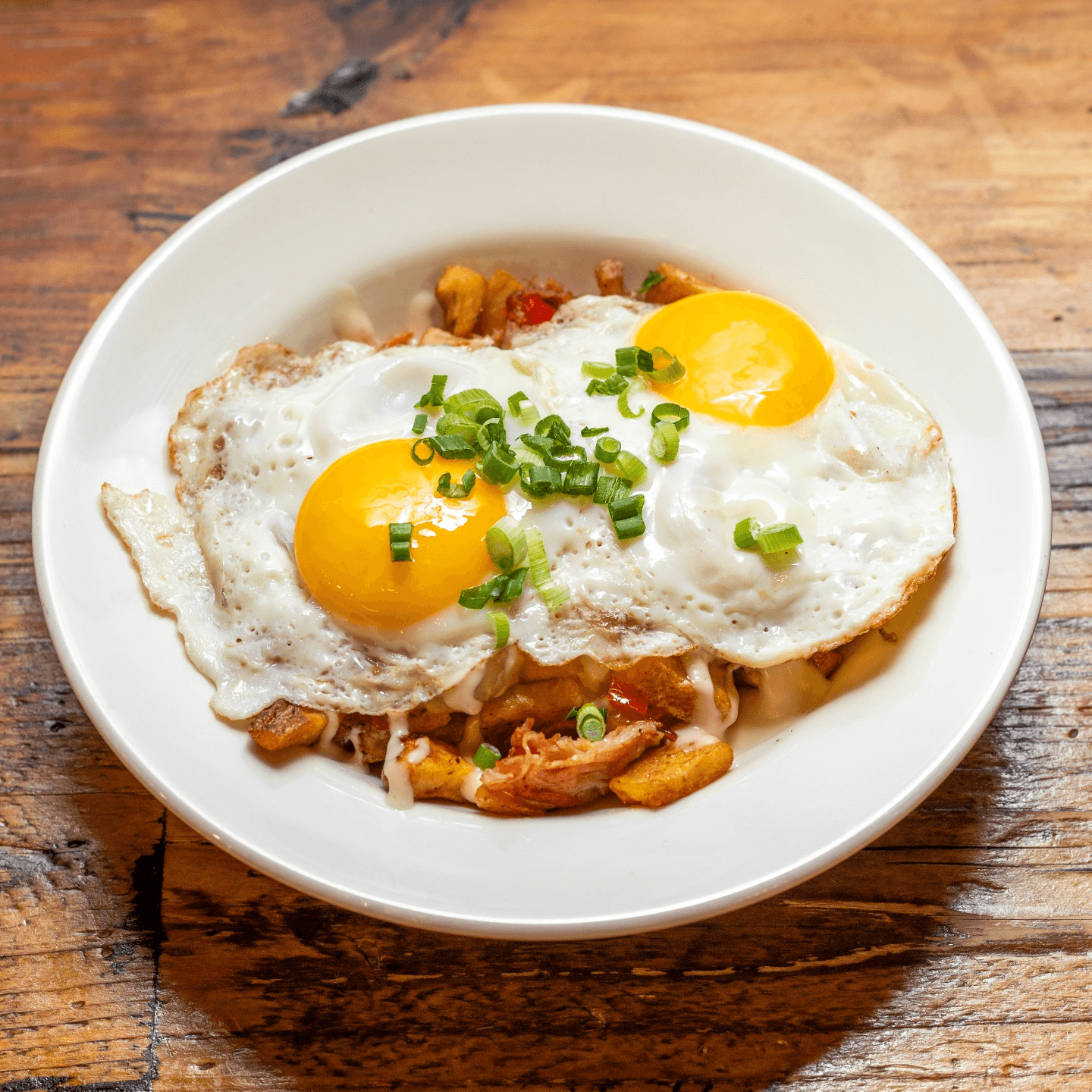 Delicious breakfast dishes 