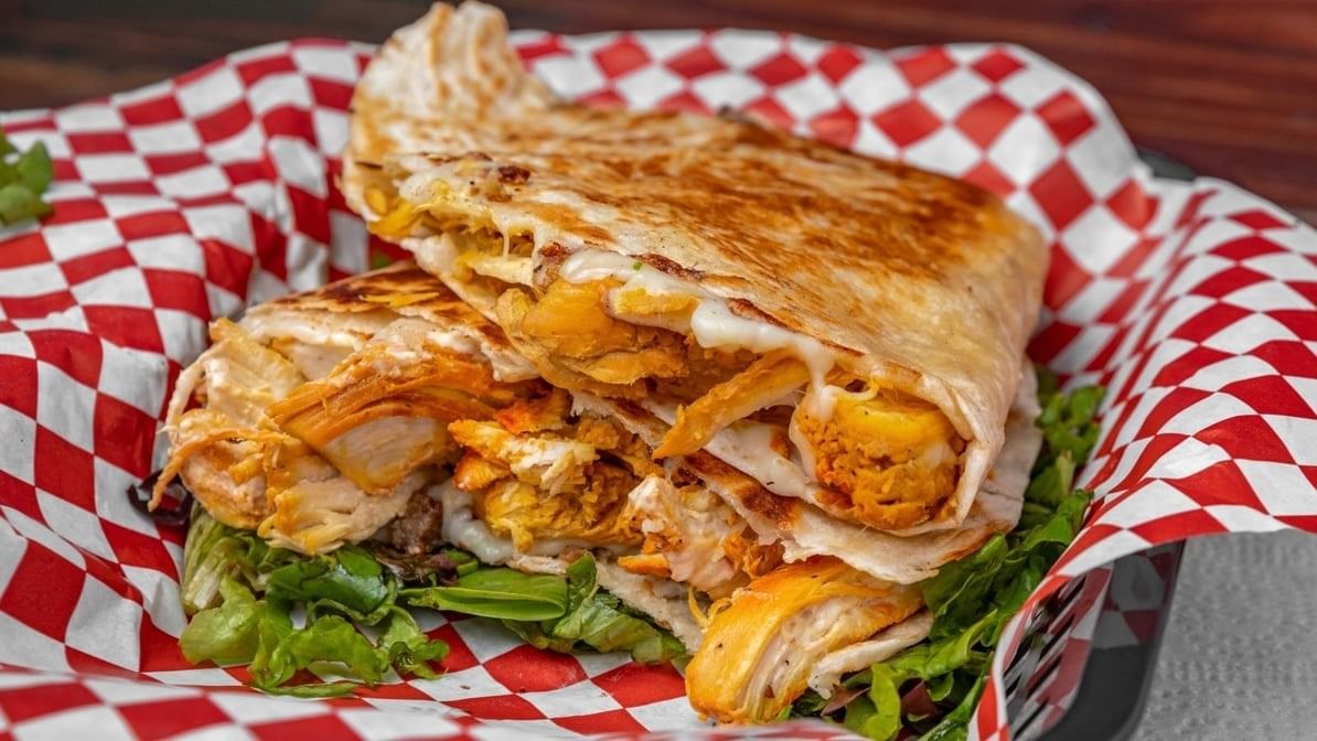 Chicken Quesadilla.