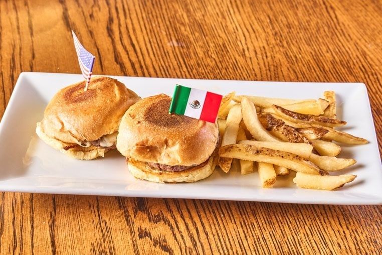 Kids Mini Hamburgers.