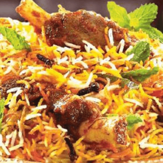 Goat Biryani (Gluten Free).