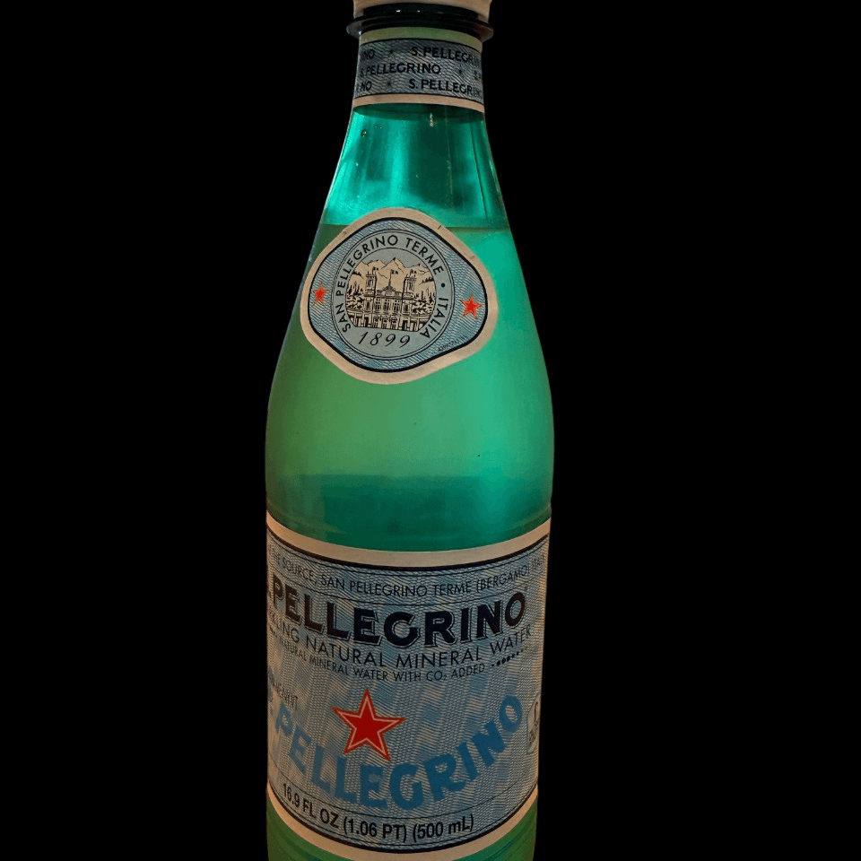 S.Pellegrino Sparkling Natural Mineral Water.