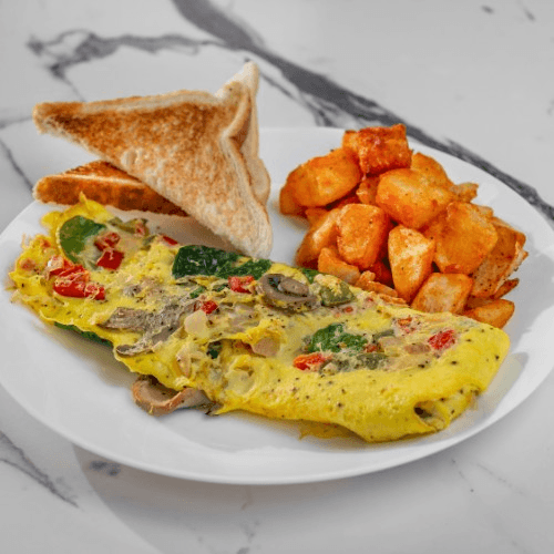 Veggie Omelet.