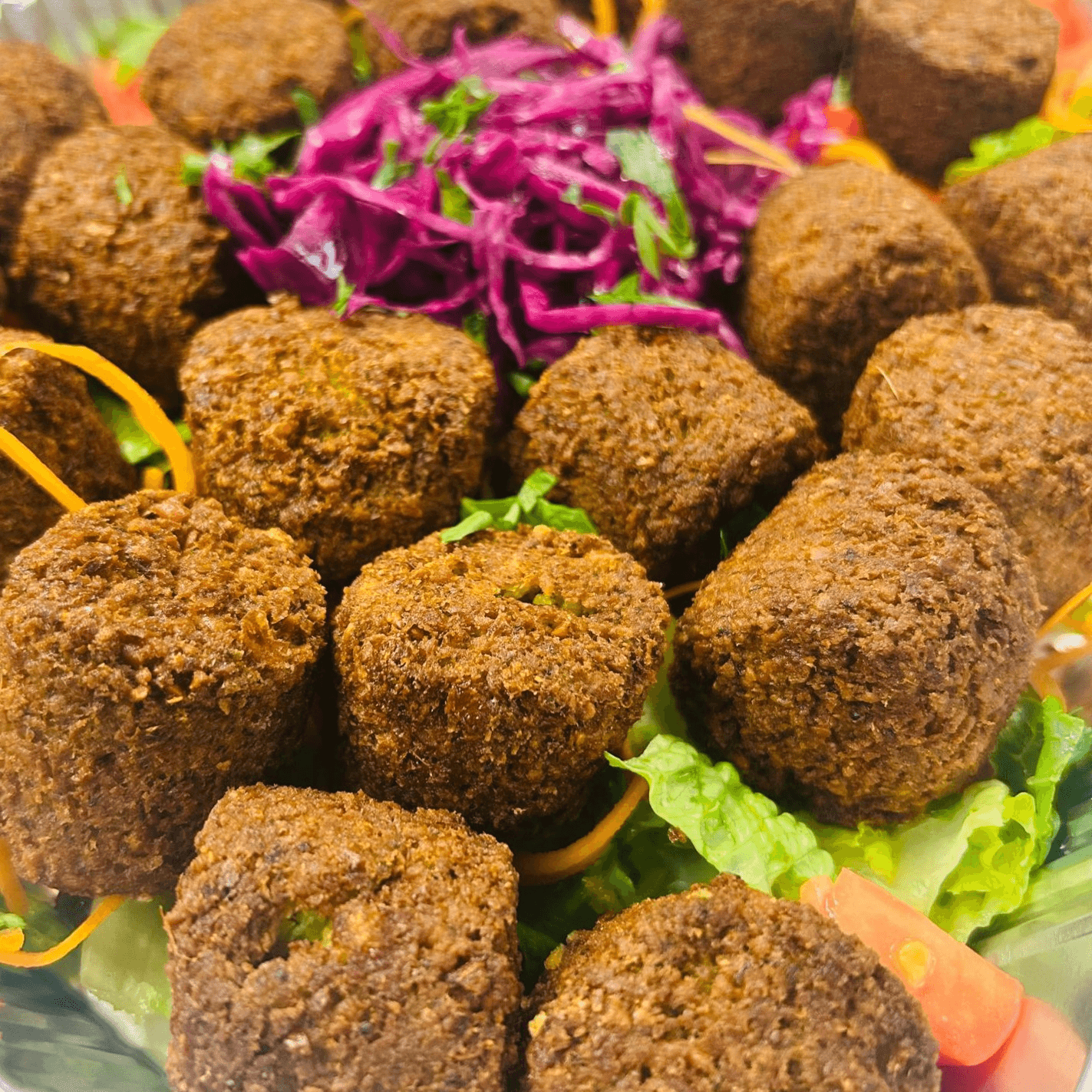 Falafel Tray.