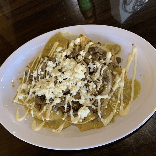 Queso Chilaquiles Verdes