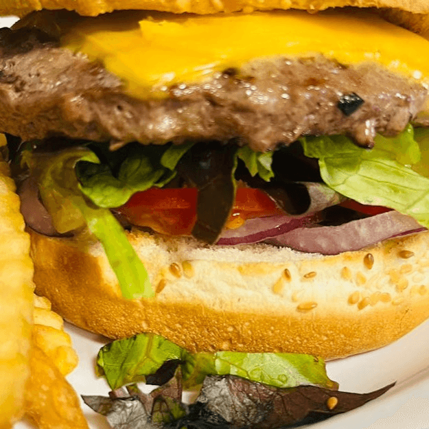 Cheeseburger Sandwich.