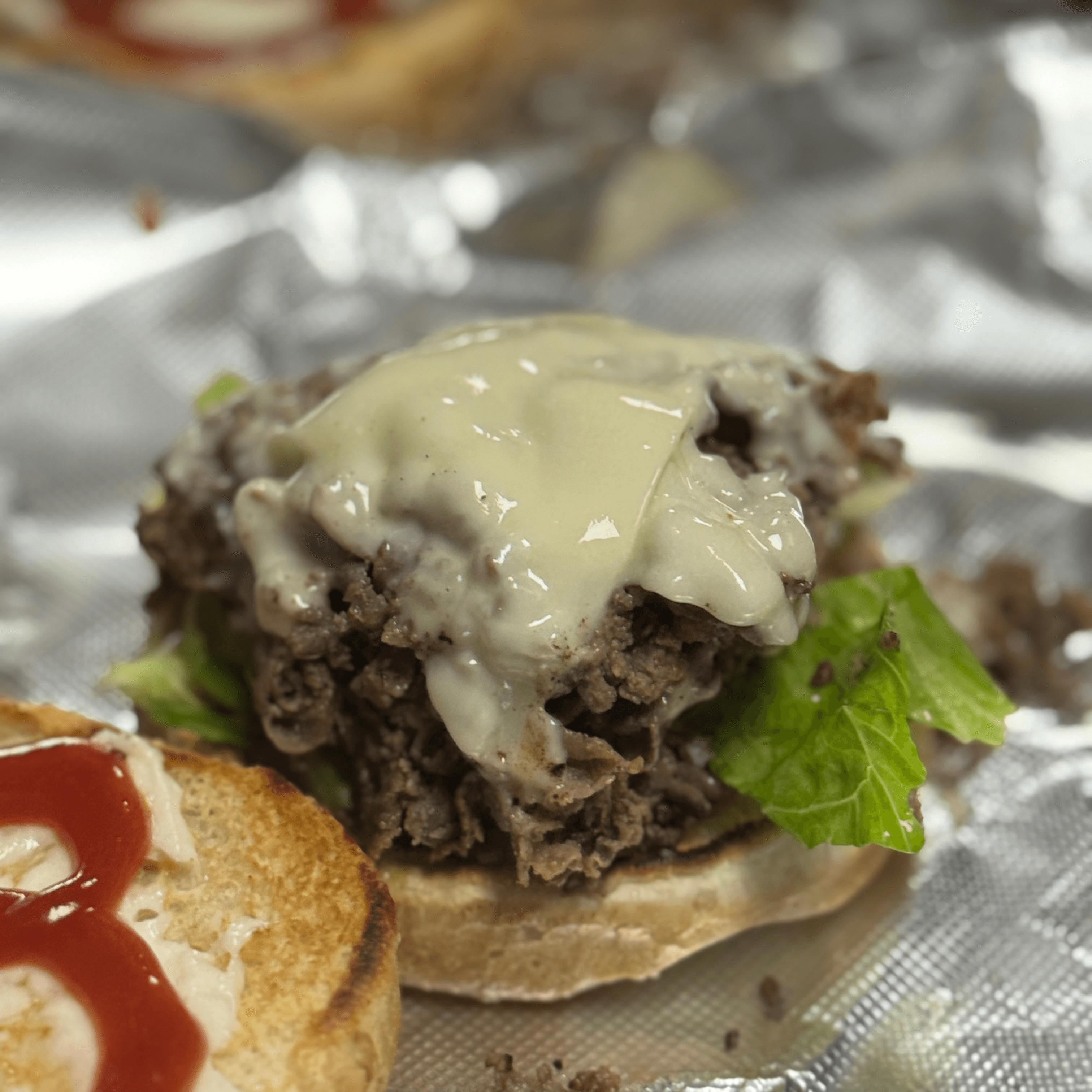 Steak & Cheese Sandwich.