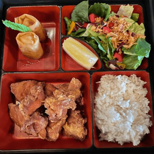 Chicken Kara-Age Lunch Box.