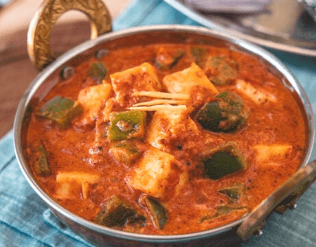 Kadhai Paneer.