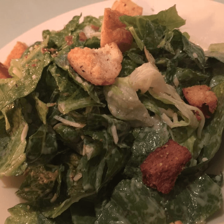 Small Caesar Salad.