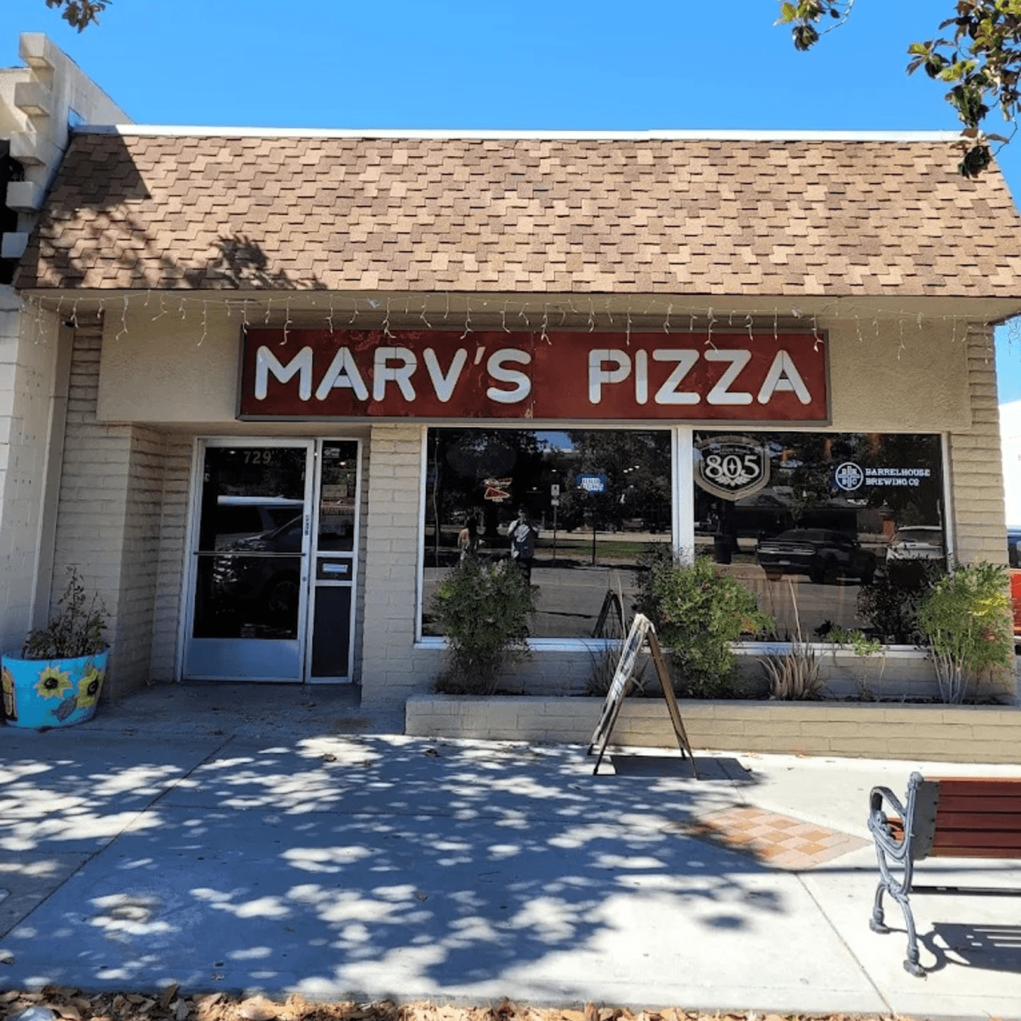 Welcome to Marv’s Pizza and Sports Bar