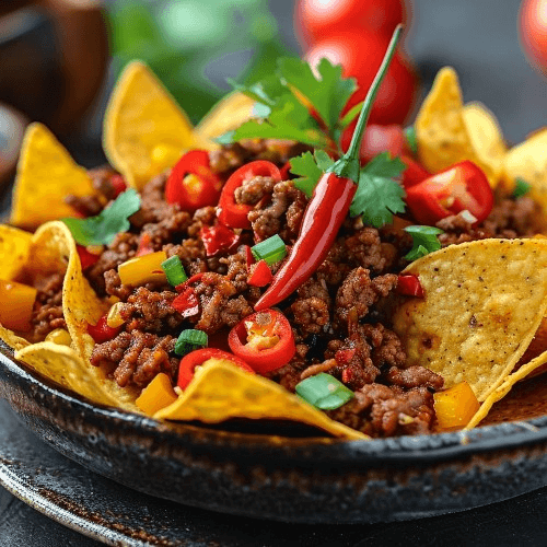 Bistek (Steak) Nachos.