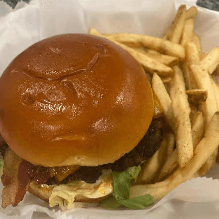 Bacon Cheddar Burger.