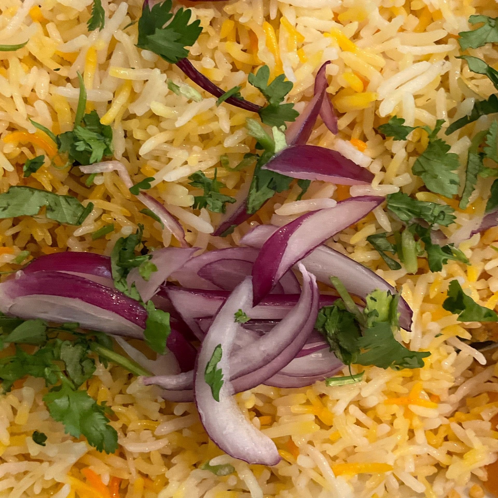 Shrimp Biryani.