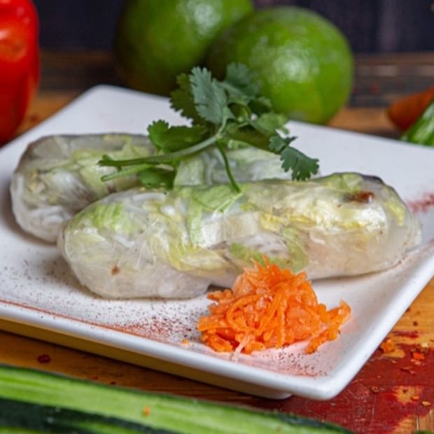 Pork or Beef Spring Rolls (Goi Cuon Thit Nuong).