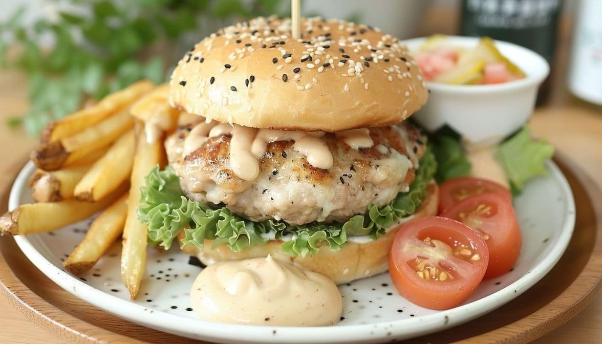 Chicken Burger.